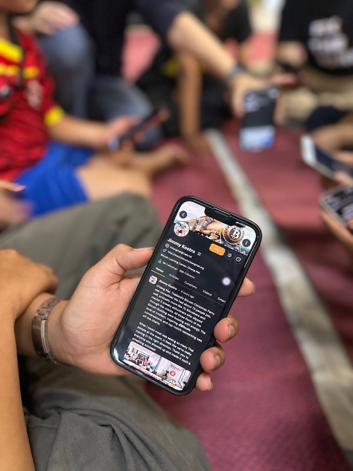 Right Shift x BLC Chiang Mai — Bitcoin & Nostr Workshop at Omkoi